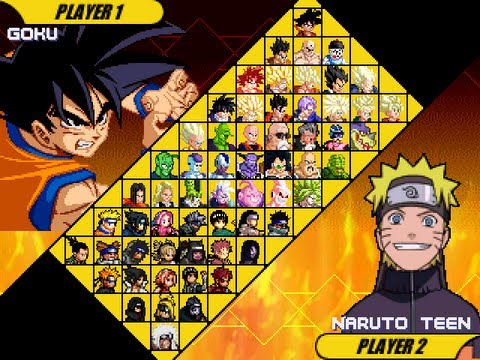 Dragon Ball Z vs Naruto Mugen edition by Ristar87