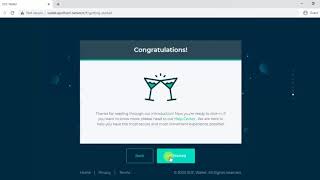 Quick overview video on how to create a web wallet with mnemonic phrase