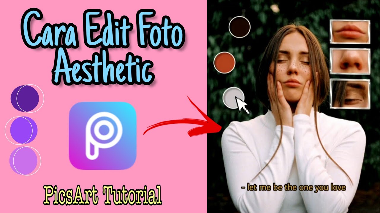 Cara Edit Foto Aesthetic || PicsArt Tutorial - YouTube