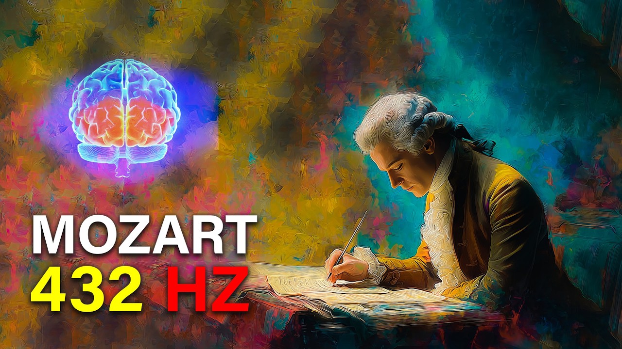 Активируйте свой мозг | Эффект Моцарта на частоте 432 Гц | Классическая музыка для концентрации и яс