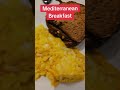 Healthy Mediterranean style breakfast! #mediterranean #diet #food #breakfast