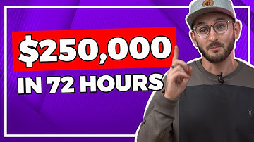 How I Generated $250,000 In 3 Days WITHOUT Taking A Sales Call