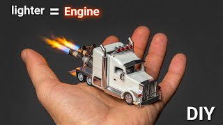 DIY Jet Truck from Lighters! 🚀