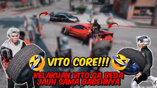 VITO CORE‼️ KELAKUAN BABEH DAN ANAK SAMA AJA🗿 SELALU BIKIN NGAKAK 🤣 || GTA V ROLEPLAY INDONESIA