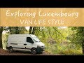 A normal VAN LIFE travel day - Amazing caves in Luxembourg E03