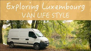 A normal VAN LIFE travel day - Amazing caves in Luxembourg E03