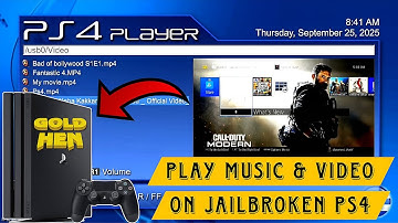 How To Play Video & Music On Your JailBroken PS4 Offline Method