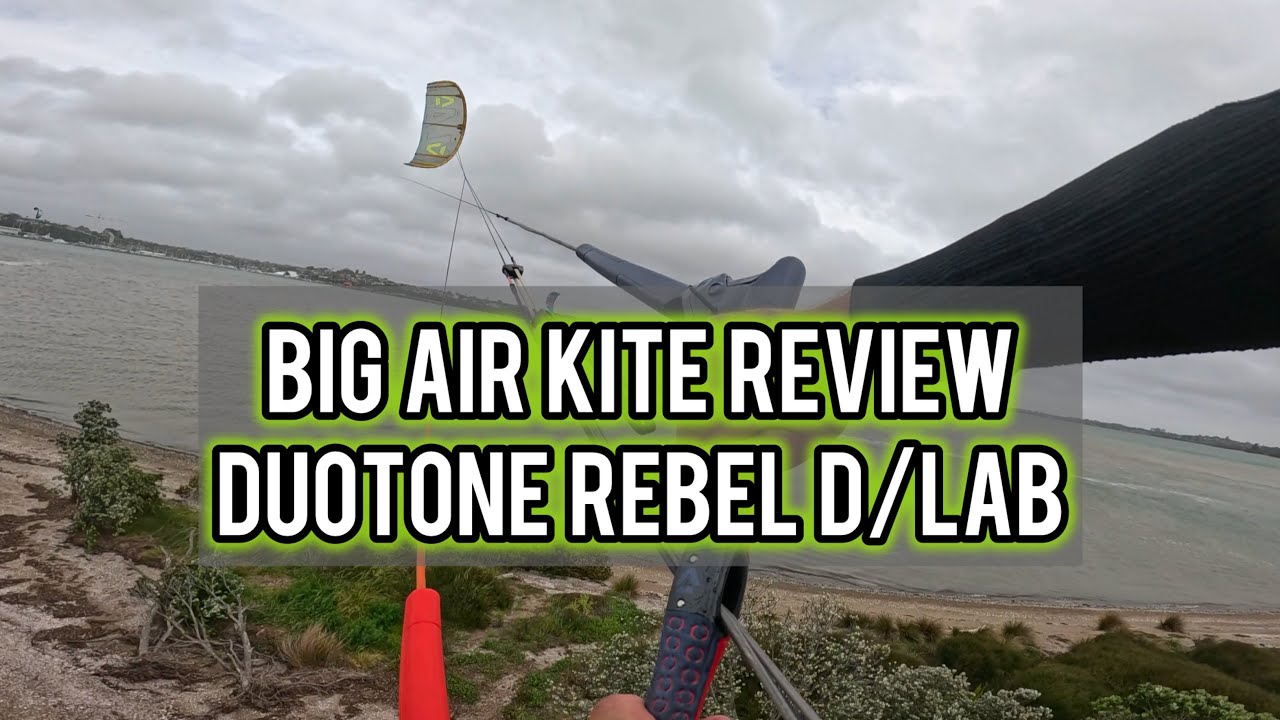 Big Air Kite Review 16 - Rebel D/Lab - YouTube