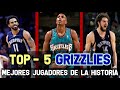 TOP 5 MEJORES JUGADORES DE MEMPHIS GRIZZLIES | Reportaje 🏀🔝