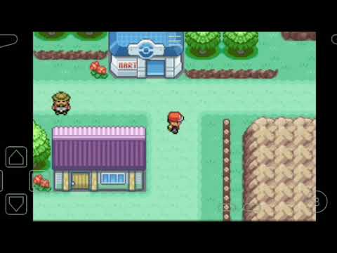 How to get rid of the scientist blocking the sapphire in Pokemon fire red