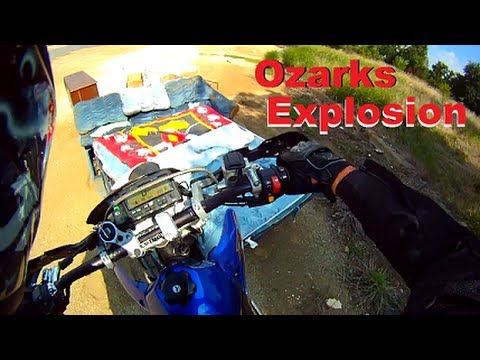 motovlog luciano Ozarks and a Explosion in Mckinney
