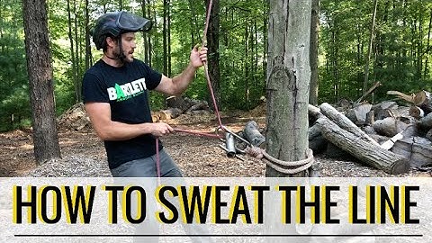 Sweating the line with the Port A Wrap