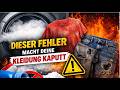 Diese Waschfehler machen deine Kleidung kaputt
