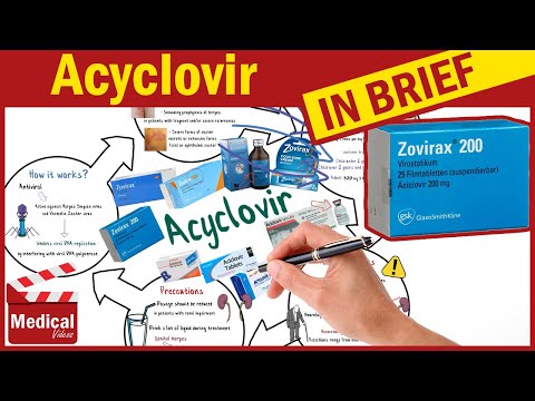 Video: Acyclovir Avexima - Ohjeet 200 Ja 400 Mg Tablettien Käytöstä