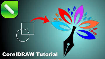 Coreldraw Tutorial -  Use Ellipse and Rectangle Tool For More Tips