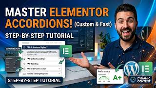 Mastering Elementor: Build a Custom, High-Performance Accordion FAQ