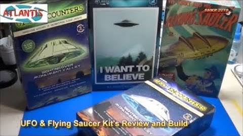 UFO & Flying Saucer Model Kit