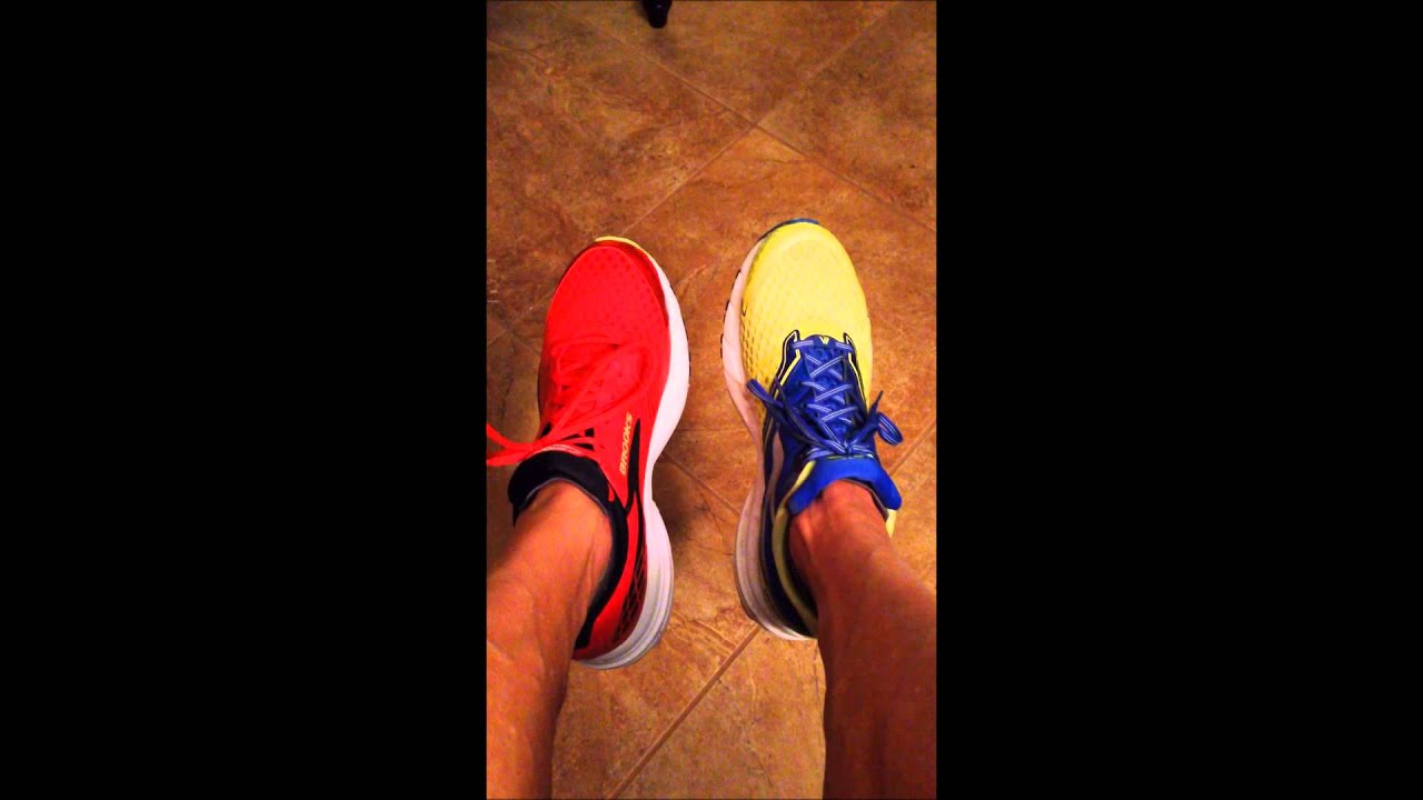 nike vs brooks running shoes