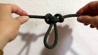How to tie Alpine Butterfly survival knot