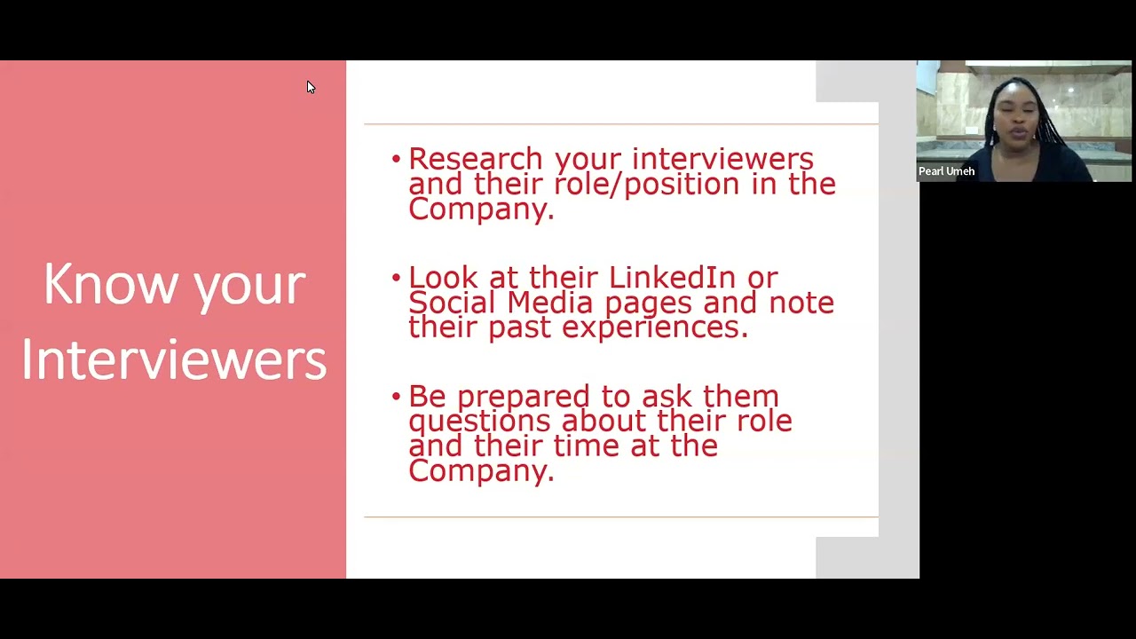 How to Prepare and ACE an HR Role Interview - YouTube