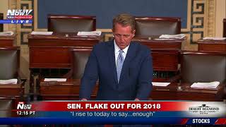 BREAKING: Senator Jeff Flake Will Not Seek Re-Election in 2018 (FNN)