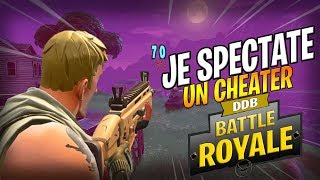 JE SPECTATE UN CHEATER AVEC UN AIMBOT ! FORTNITE BATTLE ROYALE GAMEPLAY FR