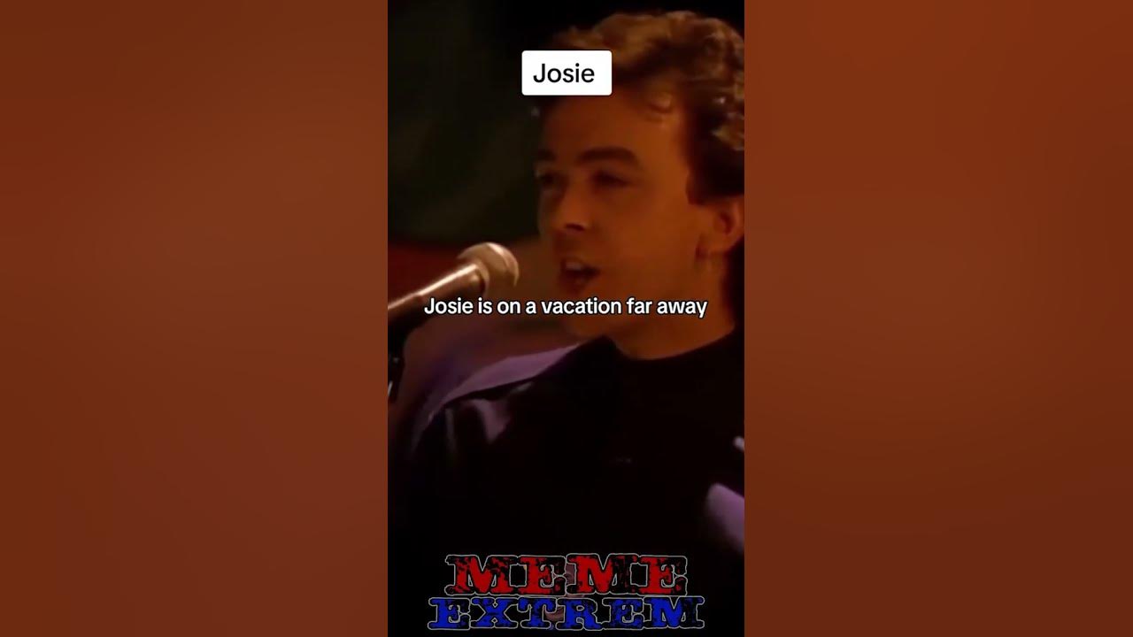 Josie is on a vacation far away