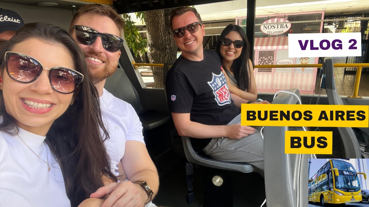 VLOG 2 | Buenos Aires Bus: caminho até o Jardim Japonês 🇦🇷🚌