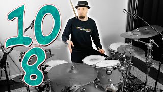 10/8 drum groove
