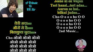 Video thumbnail of "Tu Hi Meri Shab Hai KARAOKE🎤Original Quality With Eng/हिंदी Lyrics @gopibabygupta"