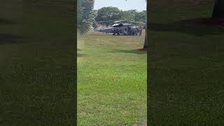 Us Army with The Helicopter At Miami Dade College North Campus May 11 2024