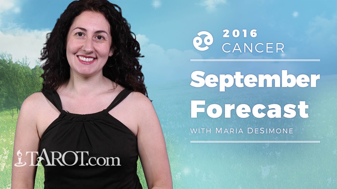 Cancer Monthly Horoscope: September 2016