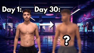 I Trained Abs Everyday For 30 Days | Results!