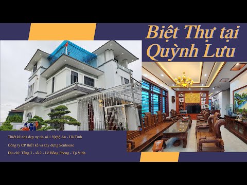 Chiêm ngưỡng vẽ đẹp Biệt Thự 3 tầng hiện đại 10x12m cùng Nội thất gỗ đỏ sang trọng.