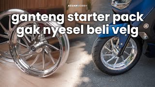 Karyawan Baru, Langsung Ganti Velg CMG