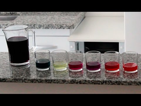 Experimentoteca - Indicador de pH com repolho roxo