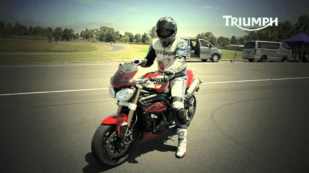 Triumph Australia 2011 Speed Triple press launch video