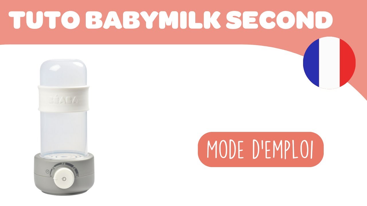 Chauffe biberon Babymilk Second gris - Béaba – Bonjour Bébé S.A.