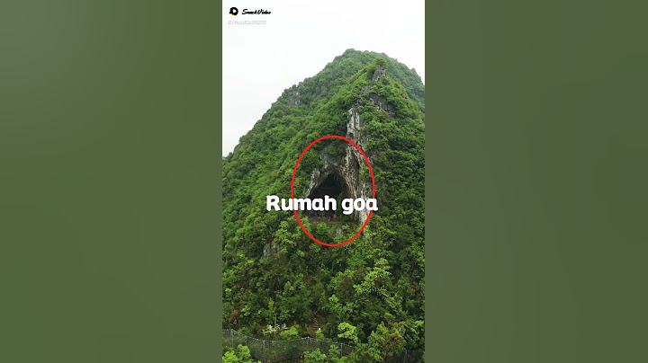 Rumah goa di jamin tenang tinggal di sini