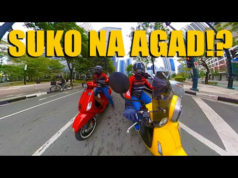 1ST TIME LADY RIDER | PANAREA 125 AND VESPA S125 CITY RIDE