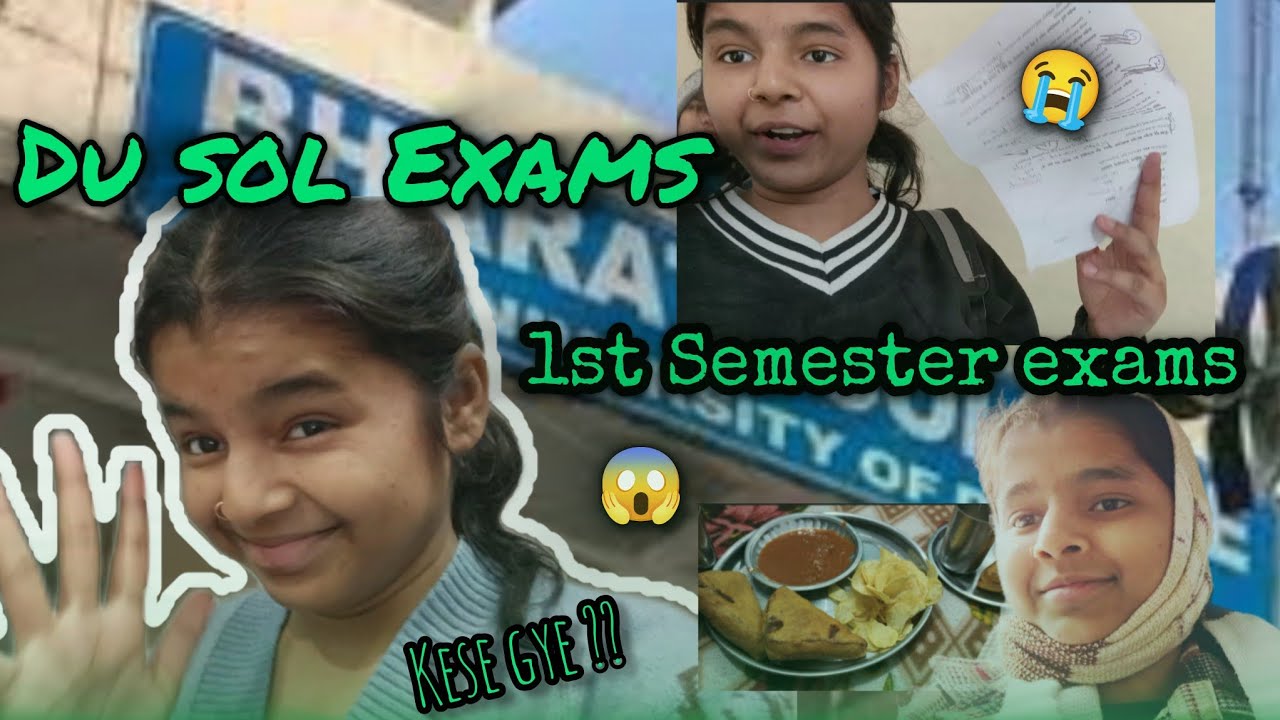 1st Semester College Exams |Exam Stress|Daily life vlog😱❤