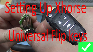 (409) Generating & Setting Up Xhorse Universal Flip Key Remote