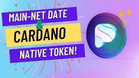 Paribus Main Net Announced & Cardano Native Token Launch!