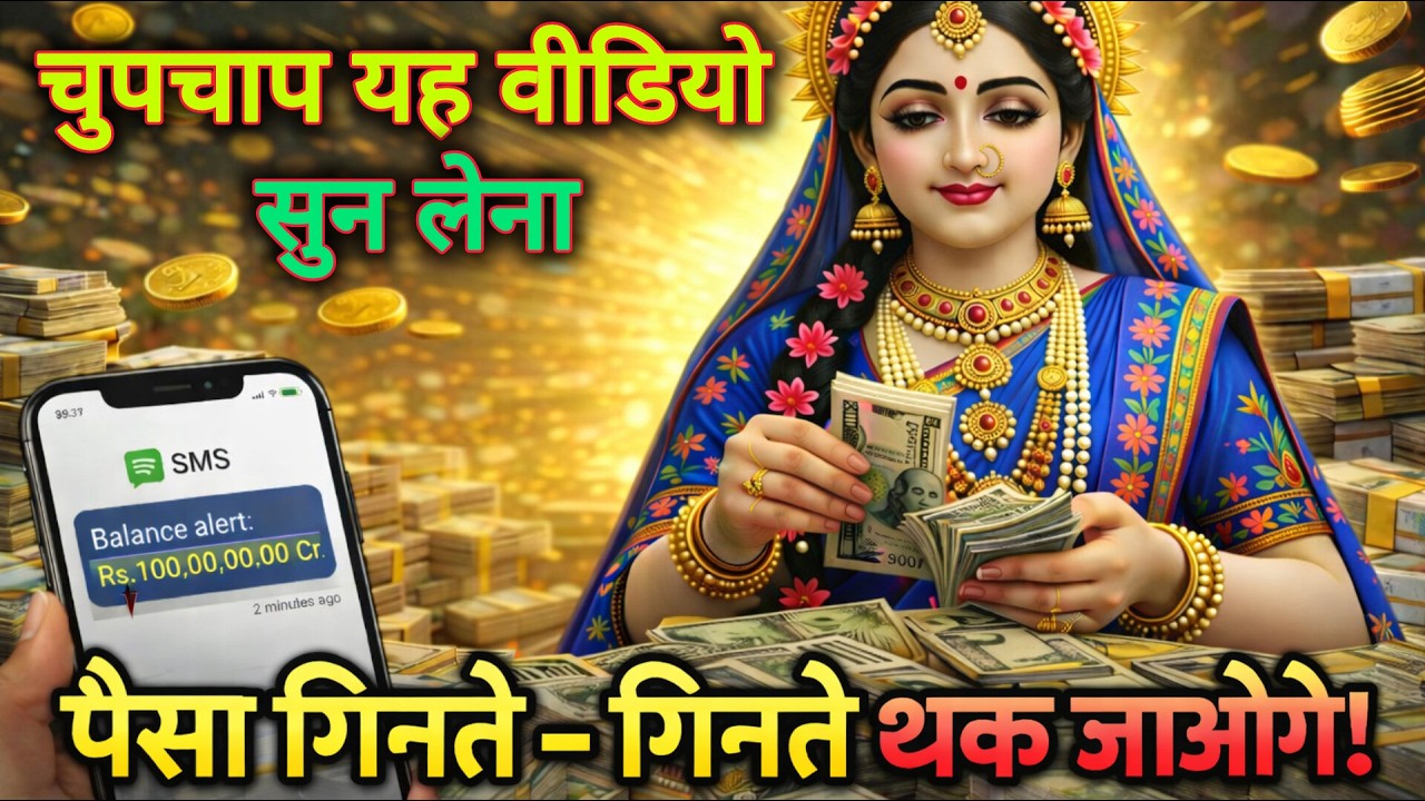 बैंक मैनेजर भी हैरान! अचानक खाली खाता करोड़ो रुपए से भर गया..🌺maa Laxmi ka sandesh 🌺