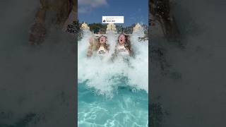 Paula und Vanessa im 67 Wasserpark 😂 die Shirts 😭