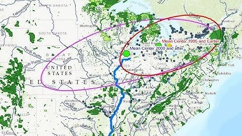 Creating and teaching Mean Center and Standard Deviational Ellipse in ArcGIS Pro
