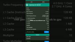 core i5 10210Y full specs