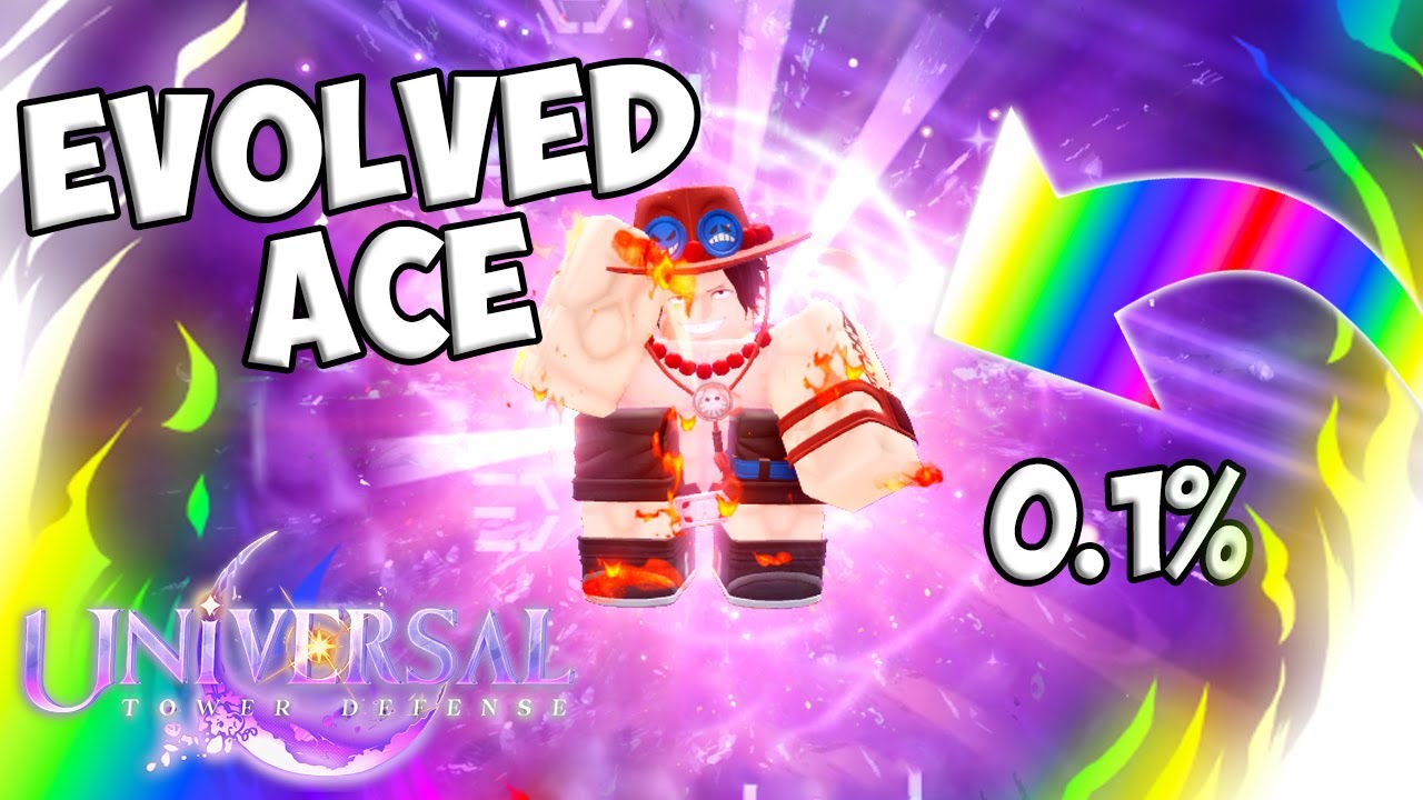 [SHOWCASE] Max Level Evolved Unique 0.1% Ruler Ace Is Meta* Universal Tower Defense Release