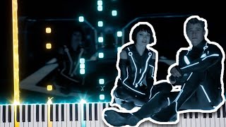 Daft Punk - Sunrise Prelude (from Tron Legacy): Piano Tutorial