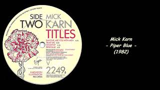 Mick Karn - Piper Blue (1982)